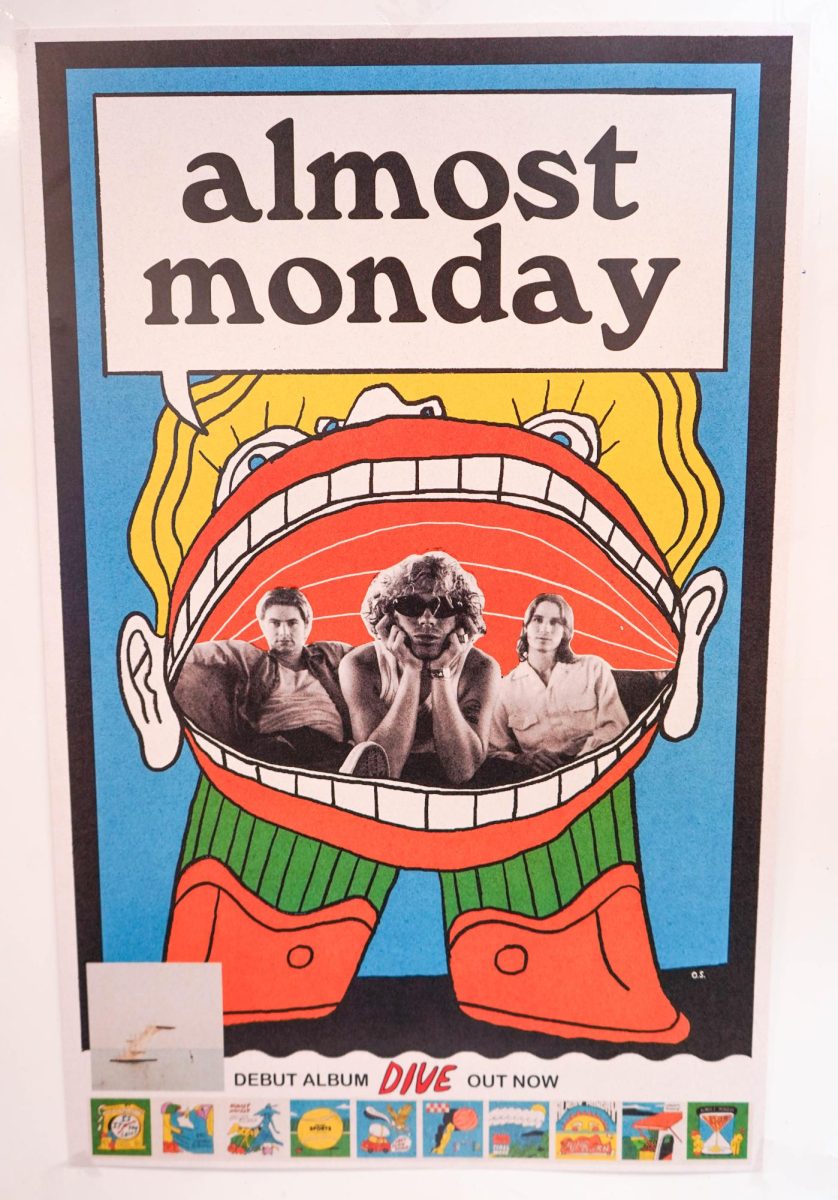 almost Monday band poster